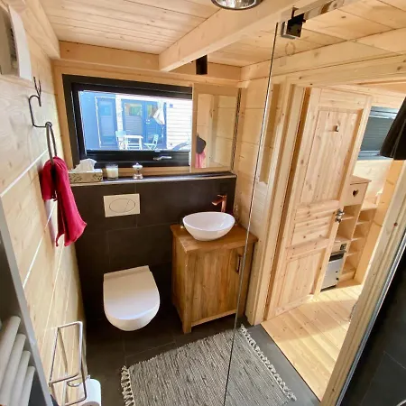 Winzig Wohnen Tiny House Skadi Am Weserstrand Lejlighed Elsfleth